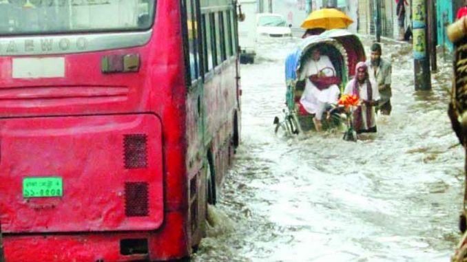 rain in Dhaka
