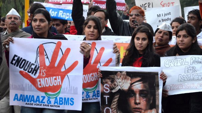 delhi rape protest
